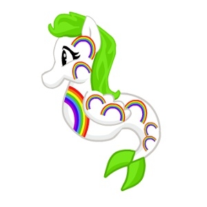 Rainbow Hippocamp Seapony 2